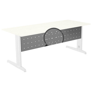 Rocada Fußraumblende für Schreibtisch Metal Material Metall 160cm (160