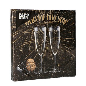 4002911436516 - 20 PAPSTAR Servietten Welcome New Year Welcome New Year 4002911436516 PAPSTAR 20 Stück