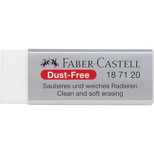 Faber-Castell Radiergummi Dust-Free weiß