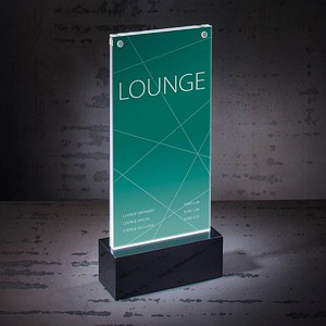 luminous LED-Tischaufsteller für 1/3 DIN A4