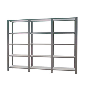 8425437108938 - Regal OFFICLICK 8425437108938 anthrazit weiß 2700 x 400 x 2100 cm 8425437108938 Simonrack