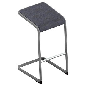 8056457078590 - Hocker OCSTOA01 3MB1 C-STOOL anthrazit bis 110kg 8056457078590 Quadrifoglio