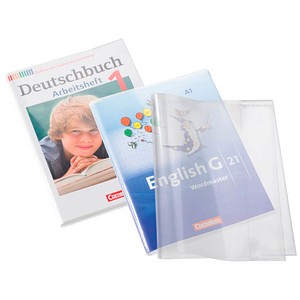 HERMA Buchumschlag Workbook transparent DIN A4