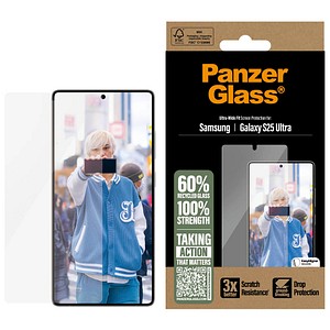 PanzerGlass™ Samsung Galaxy S25 Ultra Display-Schutzglas Transparent