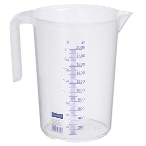 hünersdorff Messbecher transparent