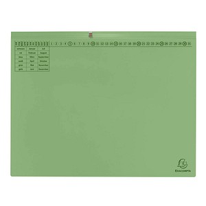 4010913703253 - Hängehefter Exacompta für 2 x Linksheftung gefalzt Dehnfalte Organisationsdruck Blauer Engel Recycling-Karton grün 25 Stück 4010913703253 - Hängehefter Exacompta für 2 x Linksheftung gefalzt Dehnfalte Organisationsdruck Blauer Engel Recycling-Karton grün 25 Stück