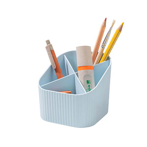 4012473120532 - Stiftehalter X-LOOP pastellblau Kunststoff 4 Fächer 111 x 111 x 105 cm 4012473120532 HAN