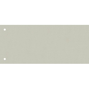 BRUNNEN Trennstreifen grau, 180 g/qm Karton 24,0 x 10,5 cm, 10 St.
