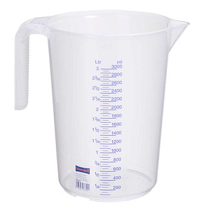 hünersdorff Messbecher transparent