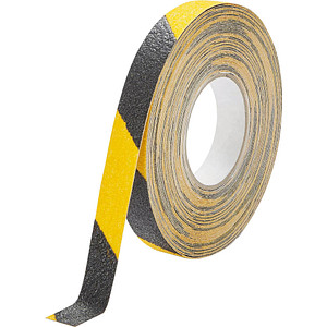 Durable Schwarz/Gelb Klebeband, Antirutschband Duraline Grip+ Breit / (25 Mm) - Image 3