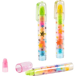 24 x Brunnen Radiergummi Steckstift farbig sortiert