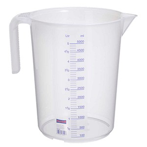 hünersdorff Messbecher transparent