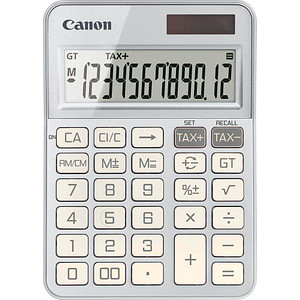 4549292238372 - KS-125KB-SL Tischrechner silber 4549292238372 Canon