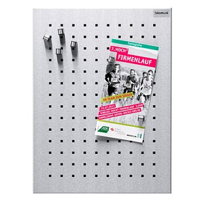 Magnettafel 30,0 x 40,0 cm silber