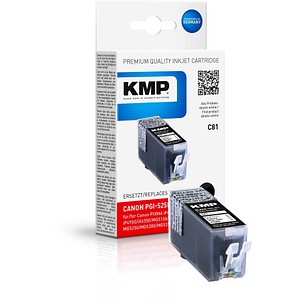 KMP C81 schwarz Tintenpatrone ersetzt Canon PGI-525 BK KMP C81 schwarz Tintenpatrone ersetzt Canon PGI-525 BK