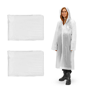 4052025981310 - unisex Regenmantel weiß Einheitsgröße 4052025981310 relaxdays 2 Stück 4052025981310 - unisex Regenmantel weiß Einheitsgröße 4052025981310 relaxdays 2 Stück