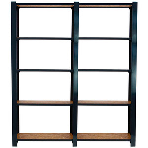 8425437127816 - Schwerlastregal OFFICLICK 5 8425437127816 anthrazit braun 1600 x 300 x 2100 cm 8425437127816 Simonrack