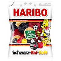 HARIBO Schwarz-Rot-Rollt 175 g HARIBO Schwarz-Rot-Rollt 175 g