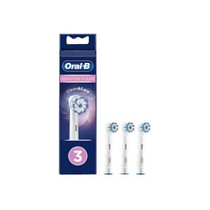 3 Oral-B Sensitive Clean Zahnbürstenaufsätze