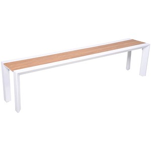 Garden Pleasure Sitzbank VENICE 305473 braun Metall 180,0 cm