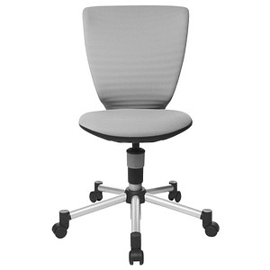 Titan® Junior 3D Kinderdrehstuhl grau