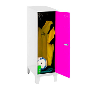 8425437121746 - Spind SIMONLOCKER DISM weiß pink 8425437121746 1 Schließfach 400 x 500 x 1015 cm 8425437121746 Simonrack