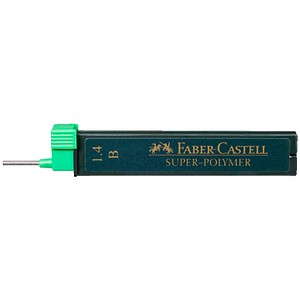 4005401045311 - FABER-CASTELL SUPER-POLYMER Feinminen-Bleistiftminen schwarz B 14 mm 6 St
