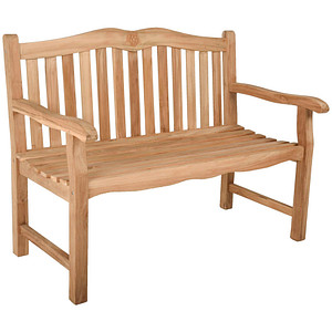 Garden Pleasure Gartenbank ROMANG 940262 braun Holz 120,0 cm