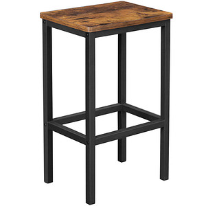 6955880358403 - Barhocker Set mit 2 Barstühlen Küchen-Frühstücksbarhocker mit Fußhocker industriell im Wohnzimmer Partyraum rustikales Braun LBC 65 x 40 x 30 x 6955880358403 - Barhocker Set mit 2 Barstühlen Küchen-Frühstücksbarhocker mit Fußhocker industriell im Wohnzimmer Partyraum rustikales Braun LBC 65 x 40 x 30 x