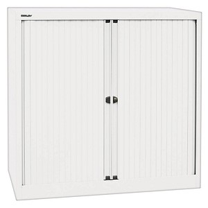 5020073778038 - Aktenschrank EuroTambours? PLUS et410102sPWW696 Kunststoff Stahl abschließbar 25 OH 100 x 103 x 43 cm weiß 5020073778038 Bi