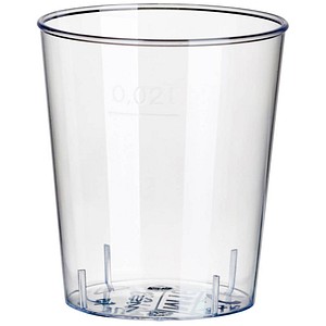 4002911121580 - Gläser für Schnaps Ø 37 cm Höhe 41 cm Füllinhalt 2 cl 1 Packung = 40 Gläser