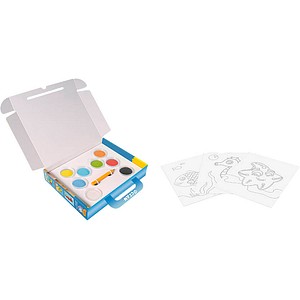 JOVI Bastelset Play & Fun Sand Painting Kit Oceans mehrfarbig