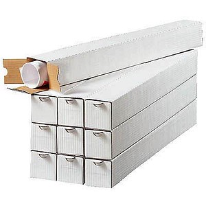 20 Nestler Versandhülsen eckig für DIN A2