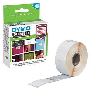 DYMO Etikettenrolle für Etikettendrucker 1976411 weiß, 25,0 x 54,0 mm, 1 x 160 Etiketten