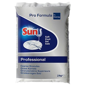 Sun Spülmaschinensalz - Geschirrspülmittel - 2 kg - Grobkörnig