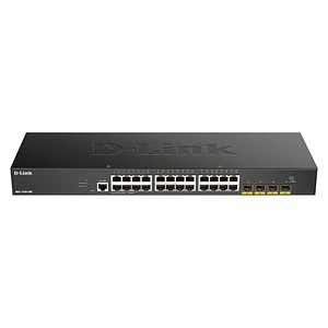 0790069467875 - D-Link DGS 1250-28X - Switch - L3 Lite - Smart - 24 x 10 100 1000 + 4 x 10 Gigabit SFP+ - an Rack montierbar