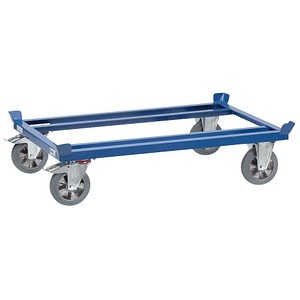 fetra Palettenwagen 22811 blau 85,5 x 125,5 x 32,9 cm