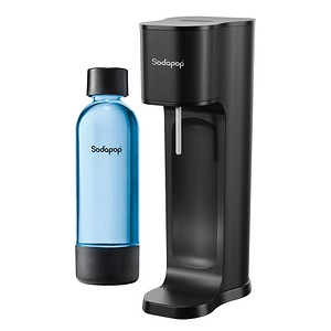 4065672000686 - Sodapop Wassersprudler Joy ECO Schwarz Grundgerät inkl 1 PET-Flasche und 1 CO2-Zylinder