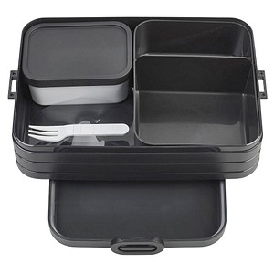 8720294022633 - Mepal Bento Lunchbox groß - Brotbehälter - 8 Sandwiches - Nordisch schwarz