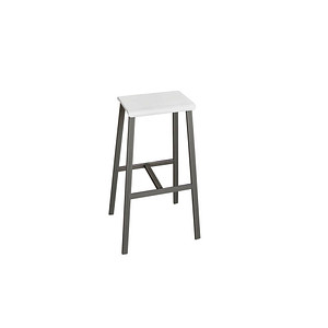 4032062312315 - Barhocker Meeting Point Industriedesign weiß Rohstahlbeine Sitzhöhe 770 mm 2 Stück 4032062312315 - Barhocker Meeting Point Industriedesign weiß Rohstahlbeine Sitzhöhe 770 mm 2 Stück
