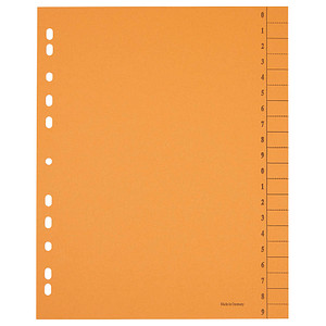 4250073738485 -  Trennblätter 100110259203281 A4 orange 250g Karton 4250073738485 HEAD 100 Stück