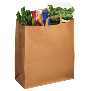 VP Papier-Tragetaschen Topcraft braun 40,0 x 45,0 cm, 200 St.