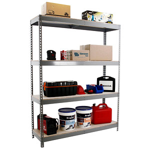 Simonrack Schwerlast-Weitspannregal SIMONFORTE CHIPBOARD 8435104977293 grau 150,0 x 45,0 x 200,0 cm