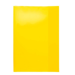 HERMA Heftumschlag PLUS transparent/gelb DIN A4