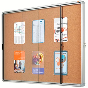 Schaukasten silber 18x DIN A4