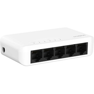 Strong SW5000P Switch - 5-port Gigabit - Plastic