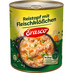 Erasco Reistopf mit Fleischklößchen 800g