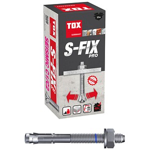 4049563025880 - Tox-dübel - tox Bolzenanker S-Fix Pro M12x110 14 mm 4049563025880 - Tox-dübel - tox Bolzenanker S-Fix Pro M12x110 14 mm