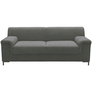 DOMO Collection 2,5-Sitzer Sofa Jamie grau braun Stoff 192,0 x 81,0 x 76,0 cm, 1 St.