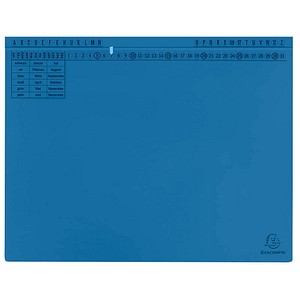 4010913711074 - Hängehefter Exacompta für Links- & Rechtsheftung gefalzt Dehnfalte Organisationsdruck Blauer Engel Recycling-Karton blau 25 Stück